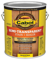 Cabot 300 Series 0306 Deck and Siding Stain, Neutral Base, Liquid